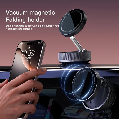 360° Magnetic vacuum Car Phone Mount